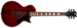 LTD EC-201 FT See Thru Black Cherry 6-String Electric Guitar 2024